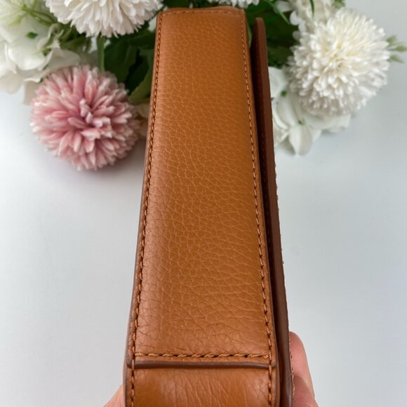 Marc Jacobs H107L01FA21 Groove Pebbled Leather Mini Shoulder Bag, Smoked Almond - Picture 4 of 9